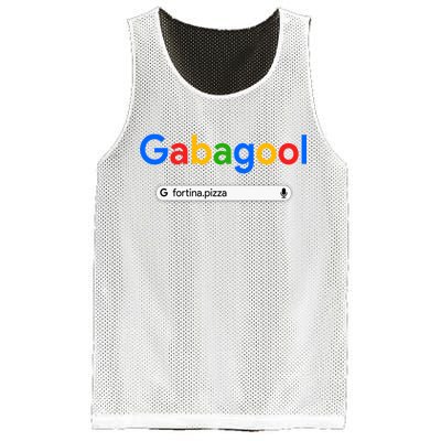 Gabagool Fortina Pizza Mesh Reversible Basketball Jersey Tank