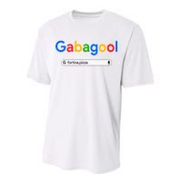 Gabagool Fortina Pizza Performance Sprint T-Shirt