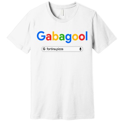 Gabagool Fortina Pizza Premium T-Shirt