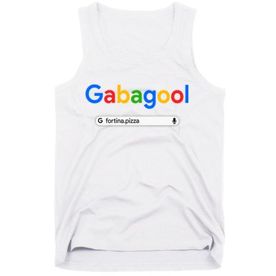 Gabagool Fortina Pizza Tank Top