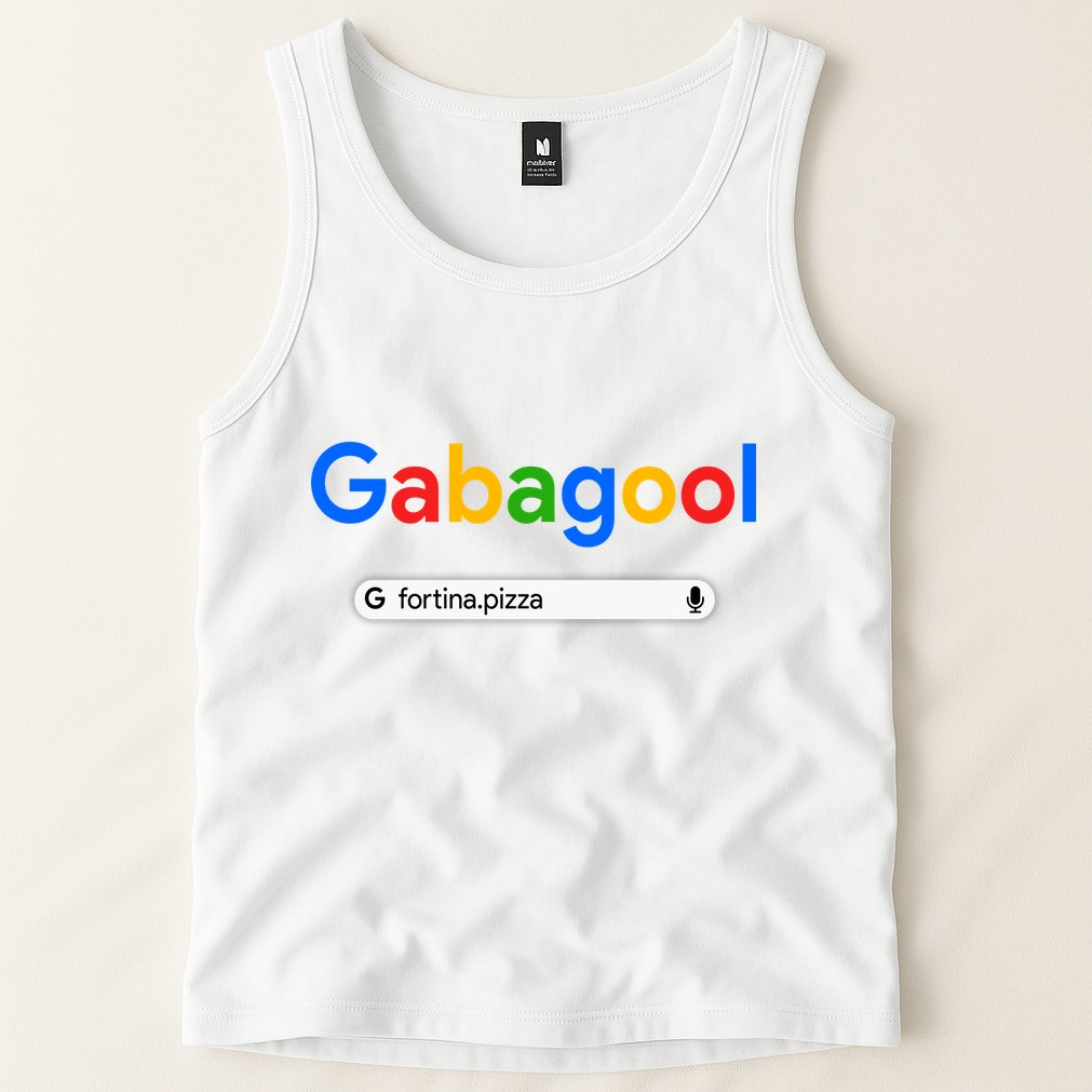 Gabagool Fortina Pizza Tank Top