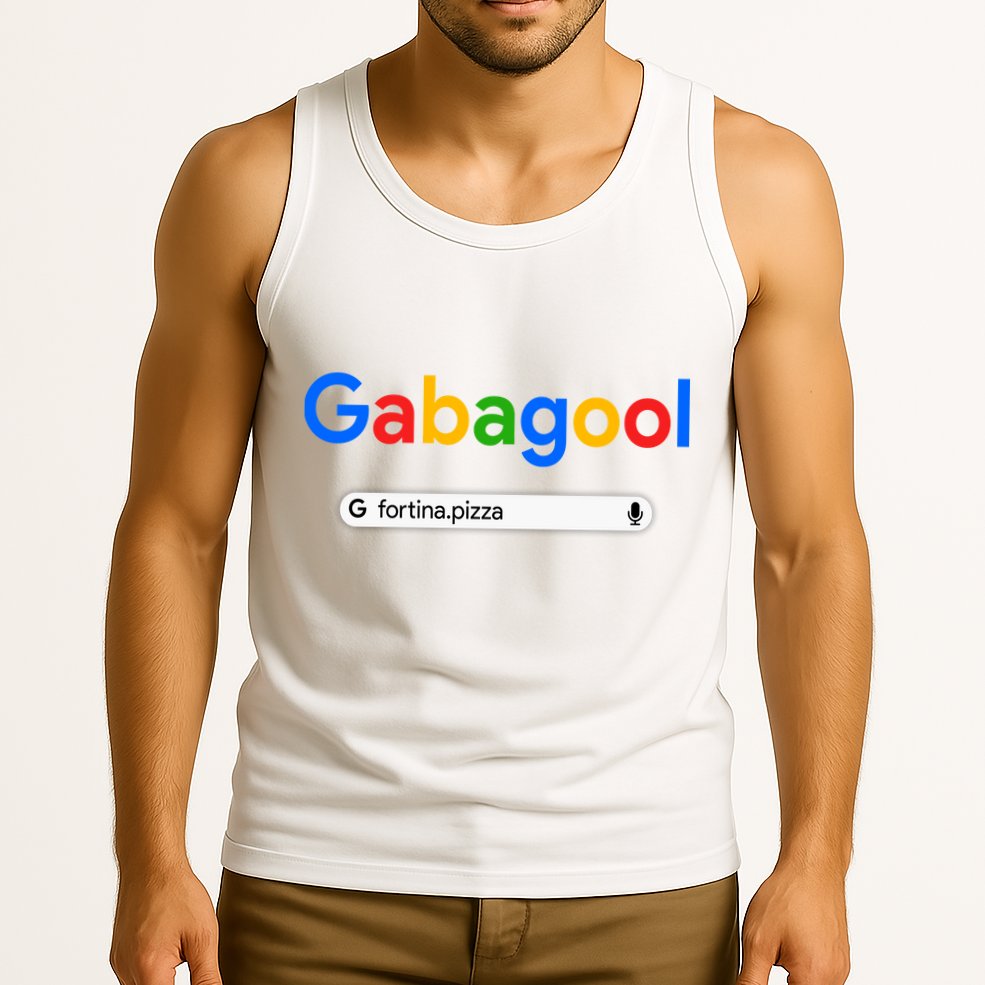 Gabagool Fortina Pizza Tank Top