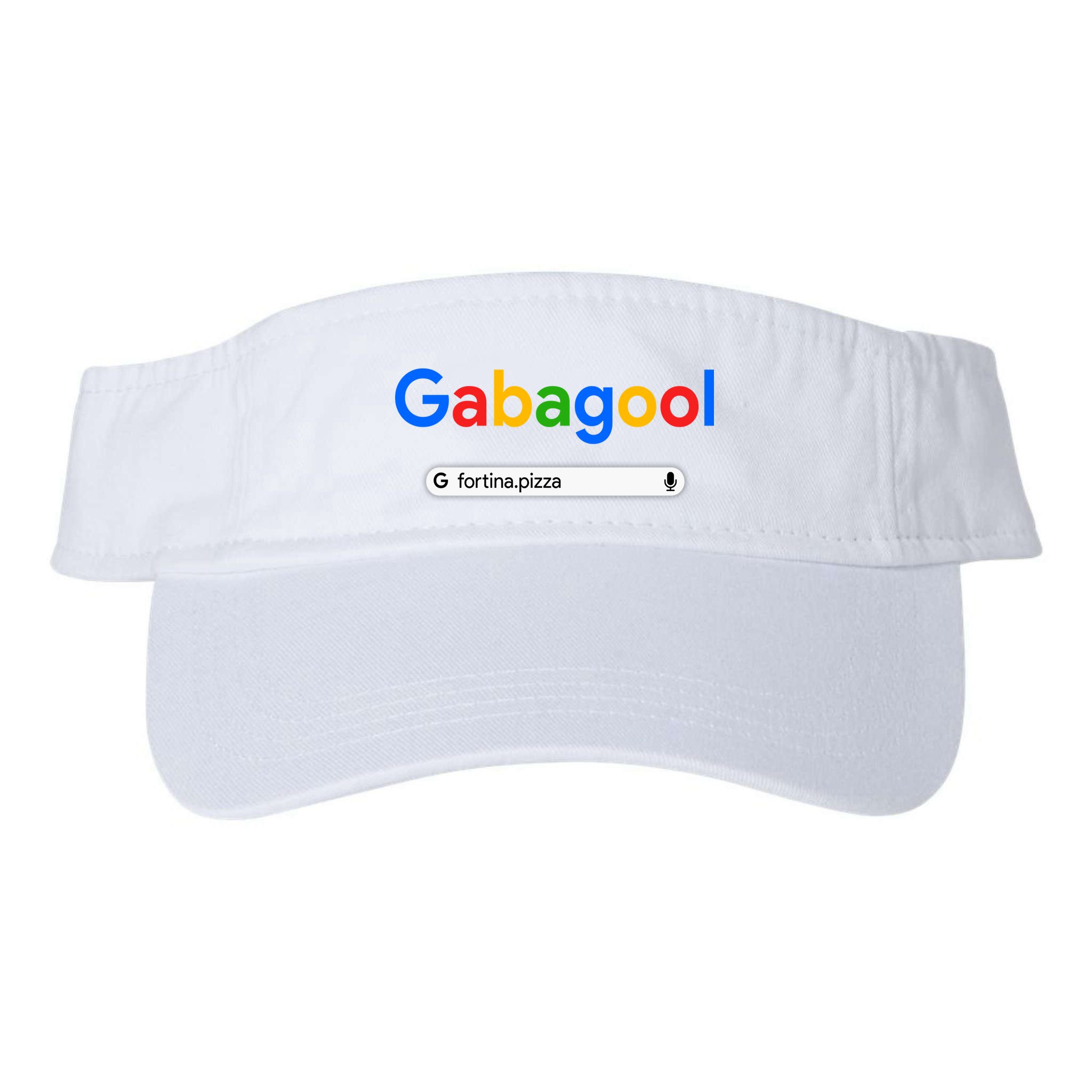 Gabagool Fortina Pizza Visor