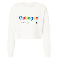 Gabagool Fortina Pizza Cropped Pullover Crew