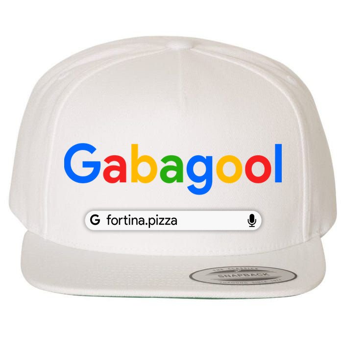 Gabagool Fortina Pizza Wool Snapback Cap