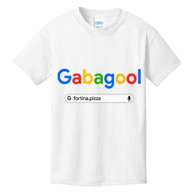 Gabagool Fortina Pizza Kids T-Shirt
