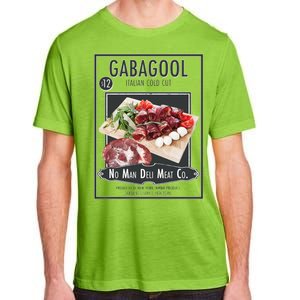 Gabagool No Man Deli Meat Co Adult ChromaSoft Performance T-Shirt