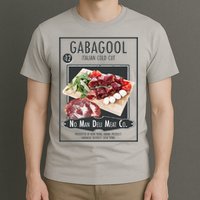 Gabagool No Man Deli Meat Co T-Shirt