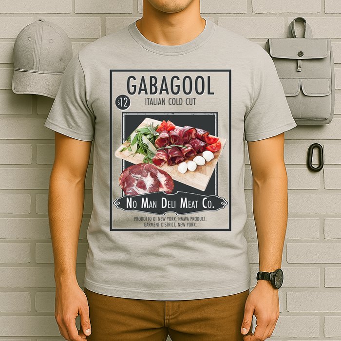 Gabagool No Man Deli Meat Co T-Shirt