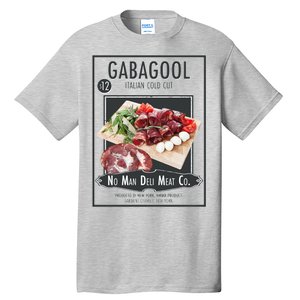 Gabagool No Man Deli Meat Co Tall T-Shirt