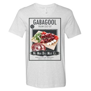 Gabagool No Man Deli Meat Co V-Neck T-Shirt