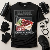 Gabagool No Man Deli Meat Co Cooling Performance Crew T-Shirt