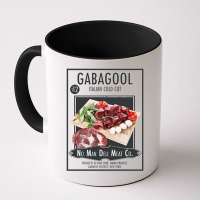 Gabagool No Man Deli Meat Co Mug