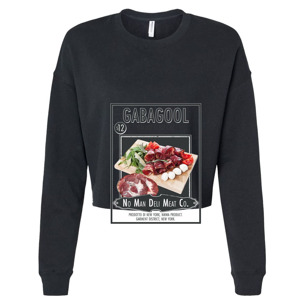 Gabagool No Man Deli Meat Co Womens T-Shirt