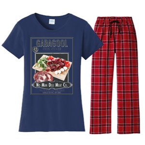 Gabagool No Man Deli Meat Co Women's Flannel Pajama Set