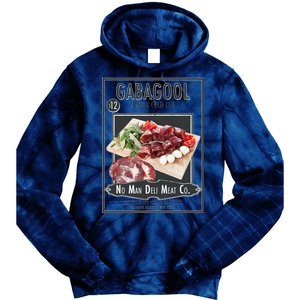 Gabagool No Man Deli Meat Co Tie Dye Hoodie