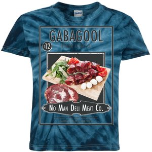 Gabagool No Man Deli Meat Co Kids Tie-Dye T-Shirt