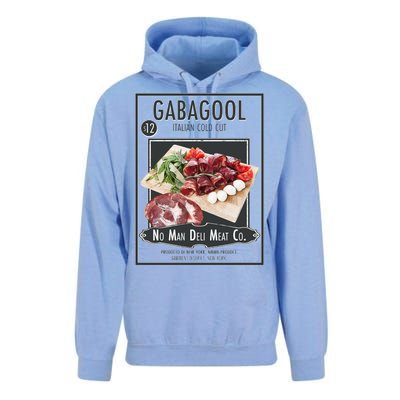 Gabagool No Man Deli Meat Co Unisex Surf Hoodie