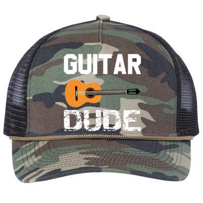 Guitars Acoustic Classical Gift Tee Retro Rope Trucker Hat Cap