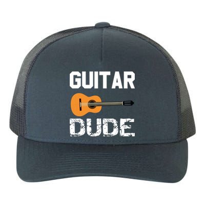 Guitars Acoustic Classical Gift Tee Yupoong Adult 5-Panel Trucker Hat