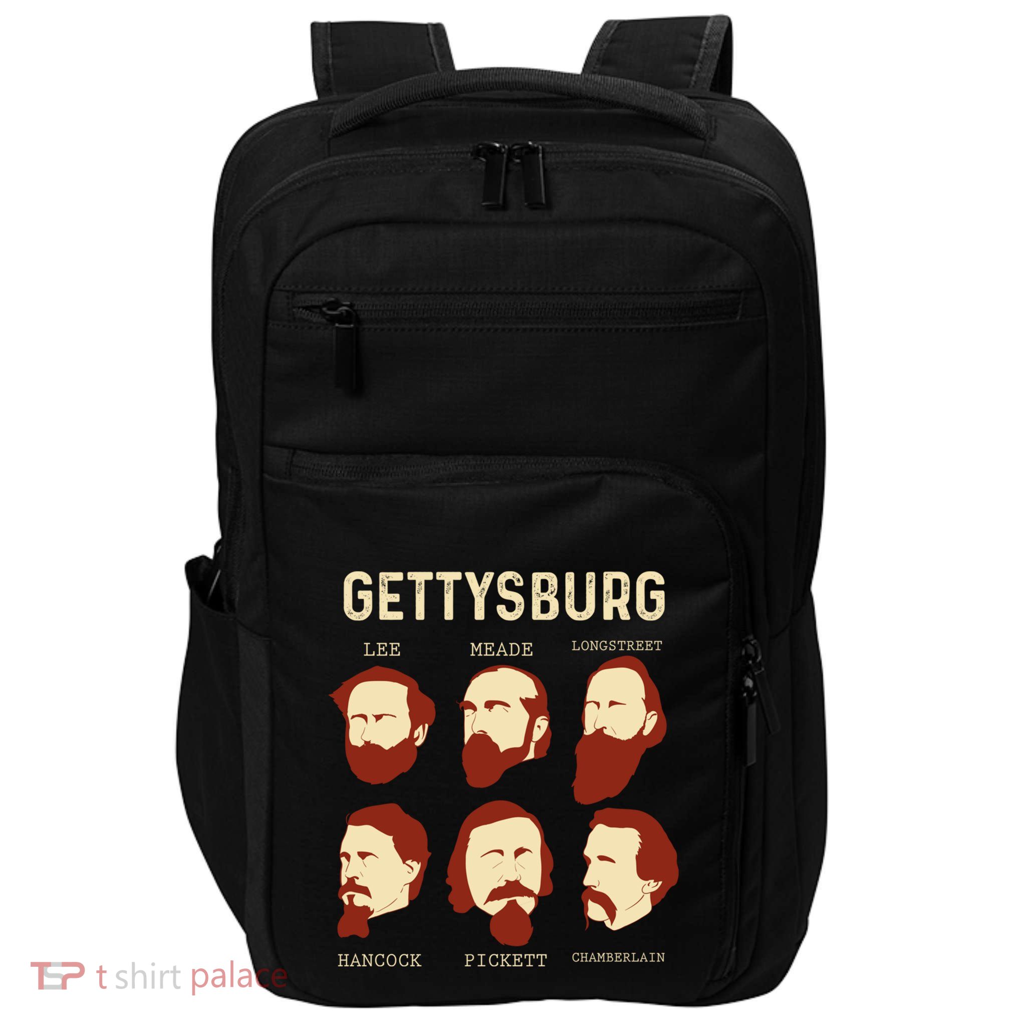 Gettysburg American Civil War Reenactt Reenactor Meaningful Gift Impact Tech Backpack