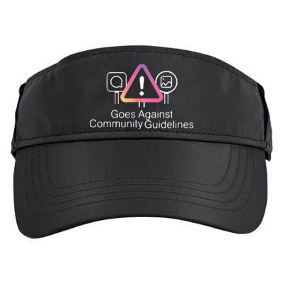 Goes Against Community Guidelines Adult Drive Performance Visor