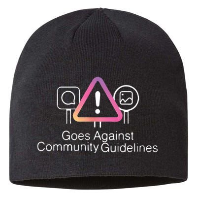 Goes Against Community Guidelines Sustainable Beanie