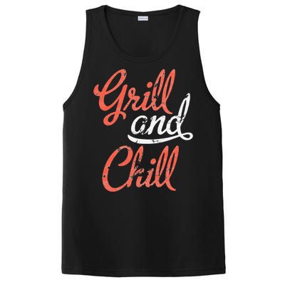 Grill And Chill Bbq Food Lovers Bbq PosiCharge Competitor Tank