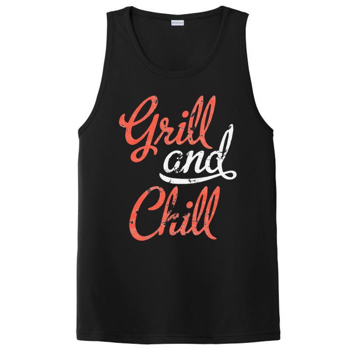 Grill And Chill Bbq Food Lovers Bbq PosiCharge Competitor Tank