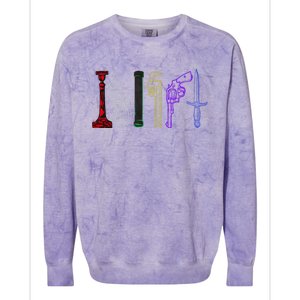 Get A Clue Colorblast Crewneck Sweatshirt