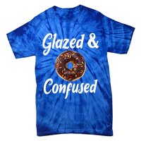 Glazed And Confused Funny Doughnut Sweets Lover Food Foodie Gift Tie-Dye T-Shirt