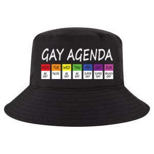 Gay Agenda Csd Pride Day Outfit Lesbian Lgbtq Lgbtq+ Meaningful Gift Cool Comfort Performance Bucket Hat