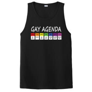 Gay Agenda Csd Pride Day Outfit Lesbian Lgbtq Lgbtq+ Meaningful Gift PosiCharge Competitor Tank