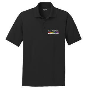 Gay Agenda Csd Pride Day Outfit Lesbian Lgbtq Lgbtq+ Meaningful Gift PosiCharge RacerMesh Polo