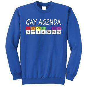 Gay Agenda Csd Pride Day Outfit Lesbian Lgbtq Lgbtq+ Meaningful Gift Sweatshirt