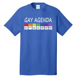 Gay Agenda Csd Pride Day Outfit Lesbian Lgbtq Lgbtq+ Meaningful Gift Tall T-Shirt