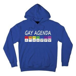 Gay Agenda Csd Pride Day Outfit Lesbian Lgbtq Lgbtq+ Meaningful Gift Tall Hoodie