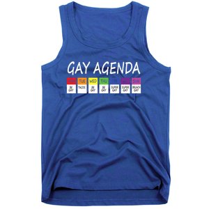 Gay Agenda Csd Pride Day Outfit Lesbian Lgbtq Lgbtq+ Meaningful Gift Tank Top