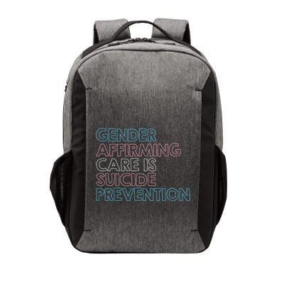 Gender Affirming Care Is Suicide Prevention Lgbt Rights Tees Vector Backpack