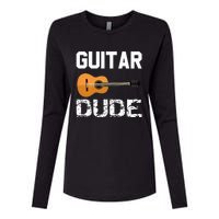 Guitars Acoustic Classical Gift Womens Cotton Relaxed Long Sleeve T-Shirt