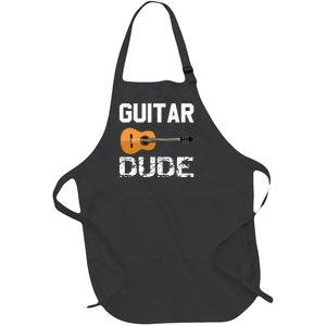 Guitars Acoustic Classical Gift Full-Length Apron With Pockets