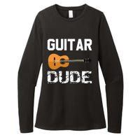 Guitars Acoustic Classical Gift Womens CVC Long Sleeve Shirt