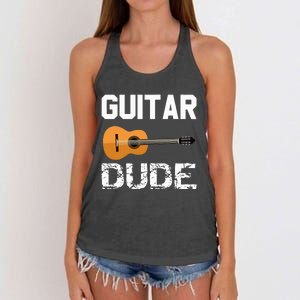 Guitars Acoustic Classical Gift Women's Knotted Racerback Tank