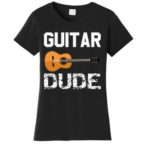 Guitars Acoustic Classical Gift Women's T-Shirt