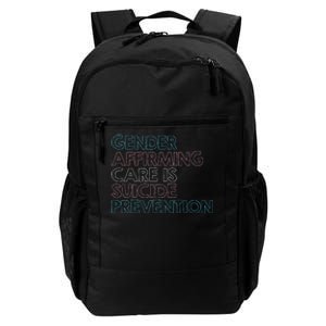 Gender Affirming Care Is Suicide Prevention Lgbt Rights Daily Commute Backpack