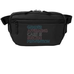 Gender Affirming Care Is Suicide Prevention Lgbt Rights Crossbody Pack