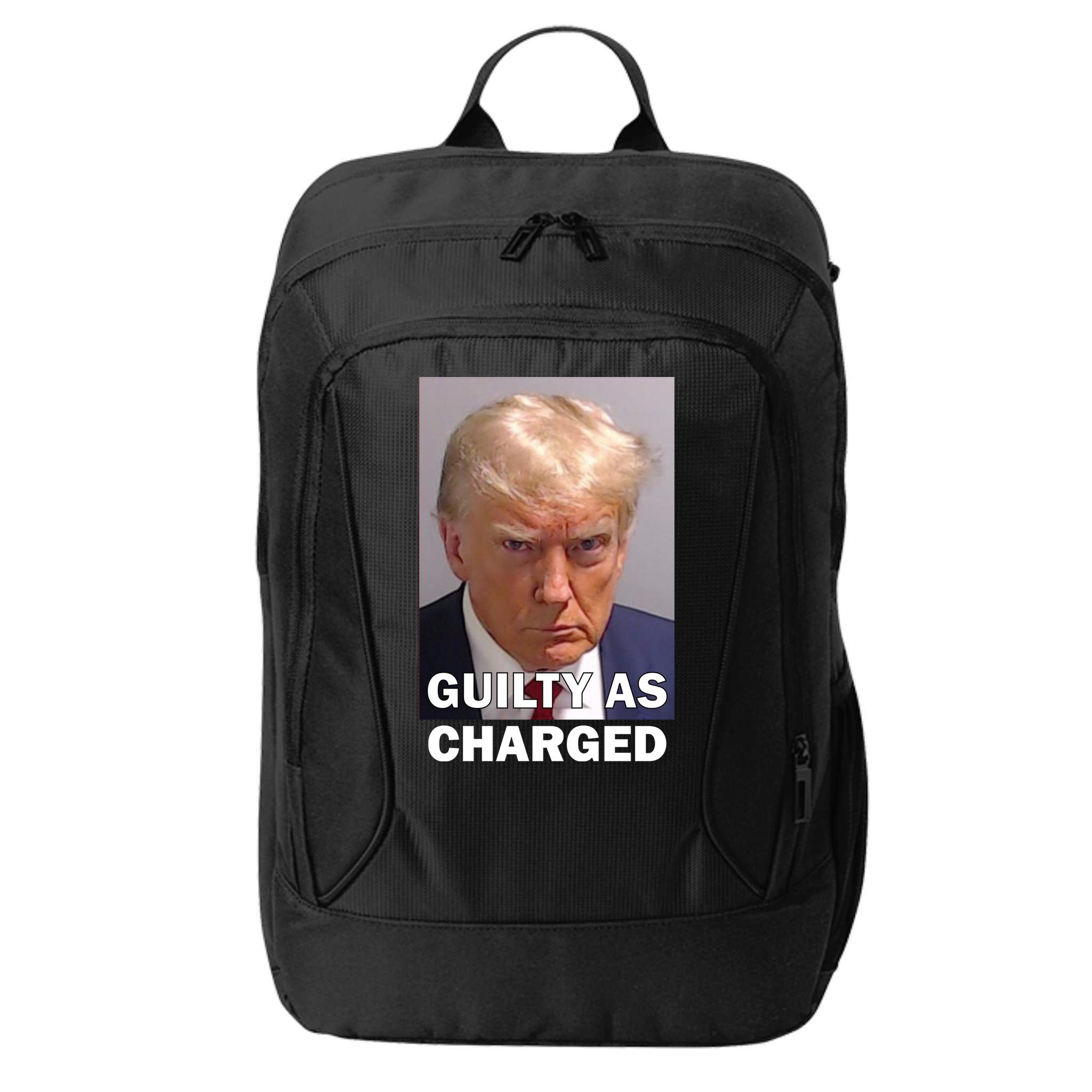 Guilty As Charge Trump Mugshot City Backpack