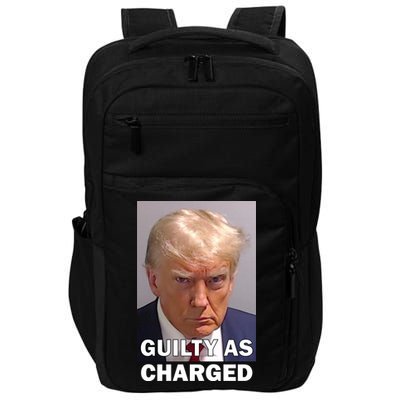 Guilty As Charge Trump Mugshot Impact Tech Backpack