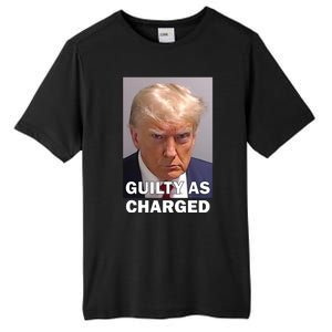 Guilty As Charge Trump Mugshot Tall Fusion ChromaSoft Performance T-Shirt