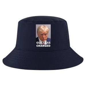 Guilty As Charge Trump Mugshot Cool Comfort Performance Bucket Hat